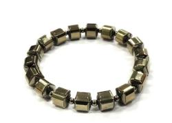 Avika Natural Energized Pyrite Bracelet (Pack of 1Pc)