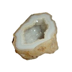 13.4 gm Avika Natural Crystal Quartz Geode Half