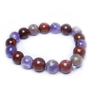 Avika Amethyst & Jasper Bead Bracelet For Brain and Confidence (Pack of 1Pc)