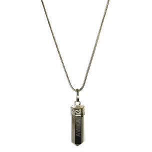 Avika Natural Energized Pyrite Point Pendant For Wealth