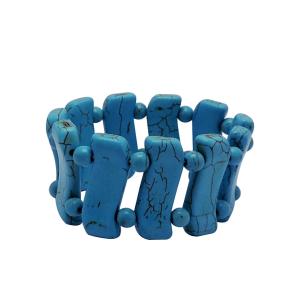 Avika Blue Howlite Bracelet For Communication (Pack of 1 Pc.)