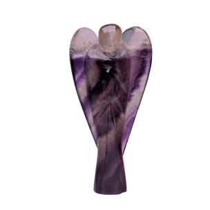 Avika Natural Energized Purple Fluorite Angel 3