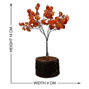 Carnelian Small Crystal Tree.(60 Dana) Art I