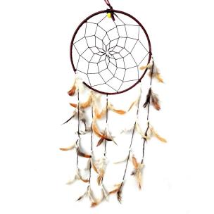Avika Brown Color Dream Catcher for Elements Energy Balancing in Home Office Shop