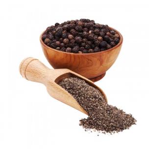 Avika 100% Organic & Natural Black Pepper Powder Herbal Infusion Tea, Light and Gentle Taste