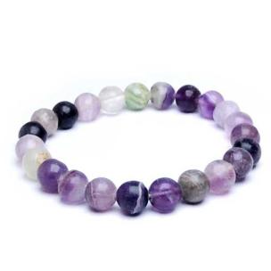 Avika Fluorite Faceted Bead Bracelet For Boost Communication and Improve Spiritual Balance