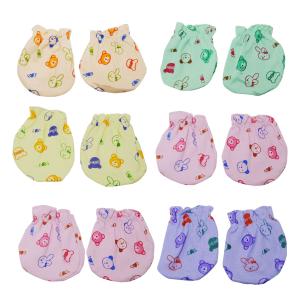Life Begin with Baby Mitten Printed Elastic Soothing Colours (Pack of 3)