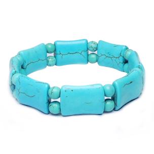 Avika Natural Blue Howlite Bracelet For Facilitate Awareness & Encourage Emotional