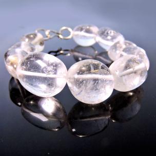 Clear Quartz Tumble Bracelet