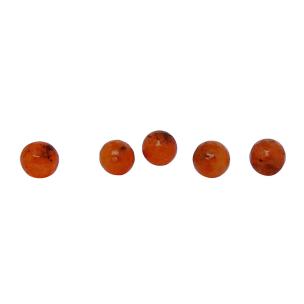 Avika Heat Processed Faceted Carnelian Beads 8 mm
