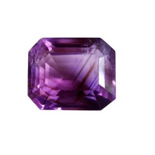 Avika Natural Amethyst Loose Gemstone Rectangle shape(Pack of 1 Pc.)
