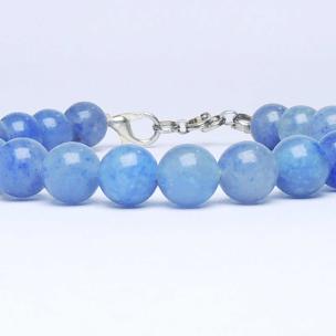 Avika Natural Blue Aventurine Bead Bracelet with Hook (Pack of 1Pc)