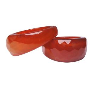 Avika Natural Carnelian Faceted Ring