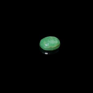 Avika Natural Emerald Oval Loose Gemstone(Pack of 1 Pc.) A GRADE