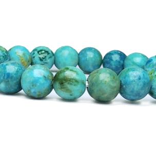 Avika Natural Emperor Turquoise Beads Bracelet (Pack of 1Pc)