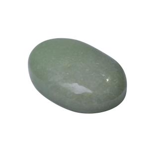 Avika Natural Energized Green Aventurine Massage Palm Stone