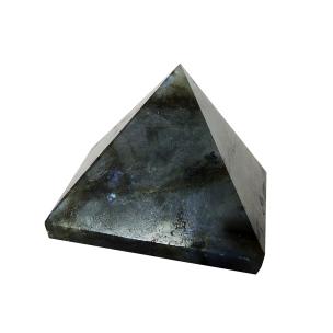 Avika Natural Energized Labradorite Pyramid 40 mm (Pack of 1 Pc.)