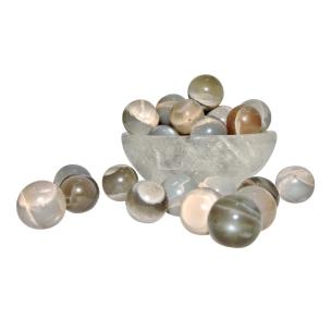Avika Natural Energized Moon Stone 8 mm Beads