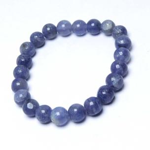 Avika Natural Iolite Beads Bracelet (Pack of 1Pc)