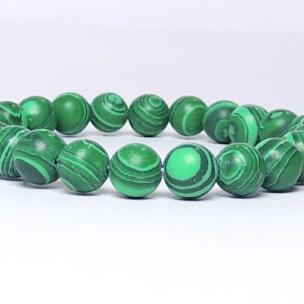 Avika Natural Malachite Beads Bracelet (Pack of 1Pc)