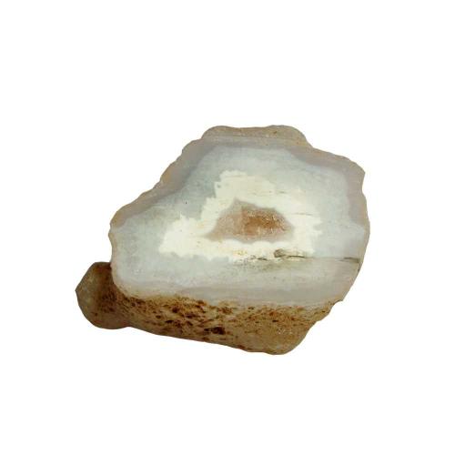 13.5 gm Avika Natural Crystal Quartz Geode Half