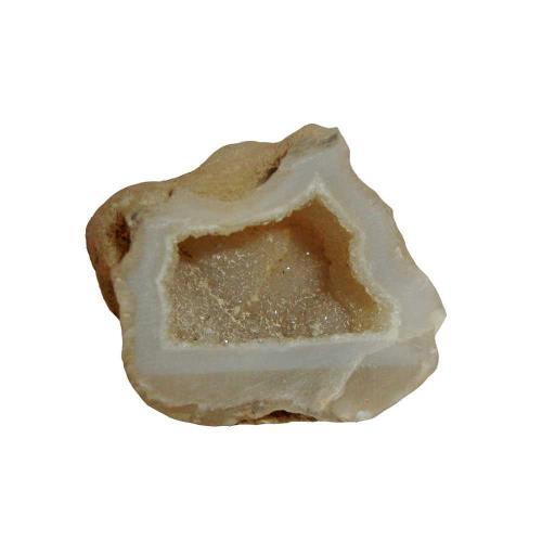 21.9 gm Avika Natural Crystal Quartz Geode Half