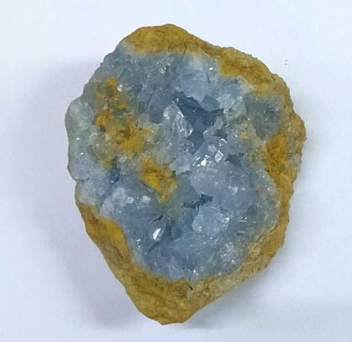 Avika Natural Blue Celestite Cluster for Aura Enhancer