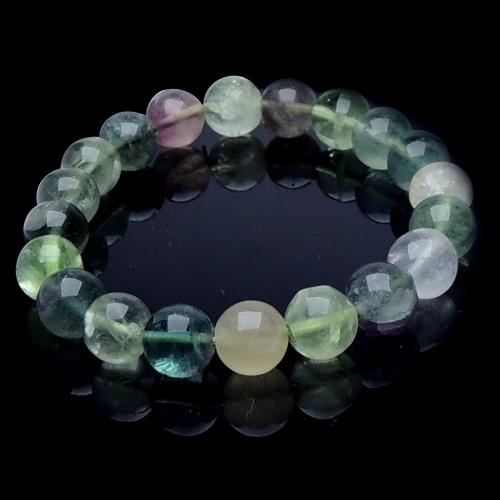 Avika Natural Fluorite & Moonstone Bracelet For Communication & Iimprove Spiritual Balance