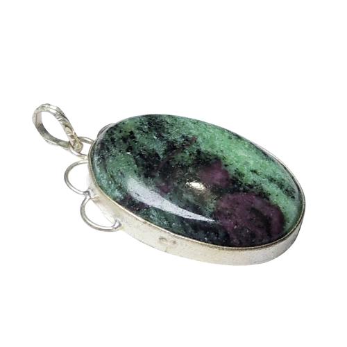 Avika Natural Ruby Zoisite Free Design Pendant