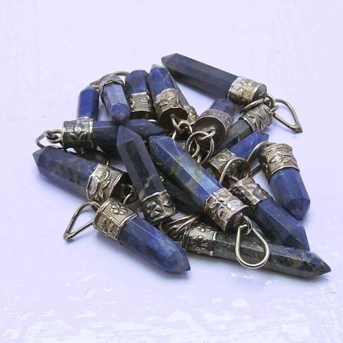 Avika Natural Sodalite Point Pendant (small)