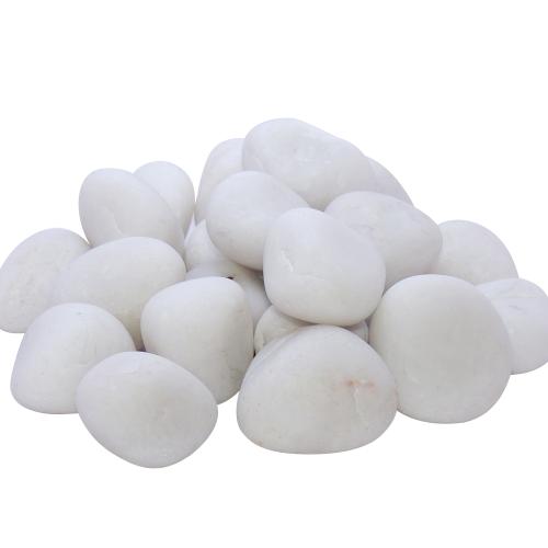 Avika Natural White Jade Tumble stone