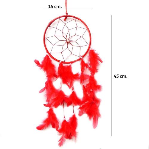 Avika Red Color Dream Catcher for Home Office Shop