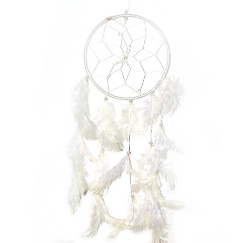 Avika White Color Dream Catcher for Home/Office/Shop (45 cm x 15 cm)