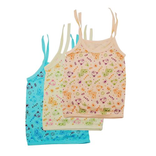 Life Begin Baby Half Sleve Dori T Shirt/Jhabla Printed Color Size Small(0 to 3 months)(Pack of 3)