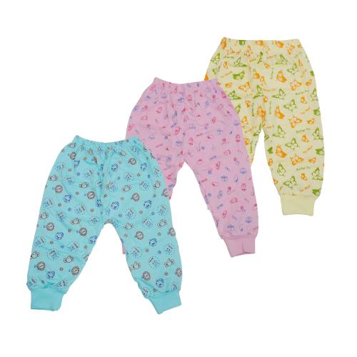 Life Begin; A Unit Of Baby Pampered Pyjama Printed Size 0 (Pack of 3)( one to two months)