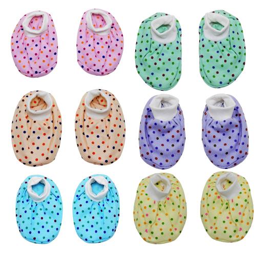 Life Begin with Baby Mitten Set Dots Rib Soothing Colours (Pack of 3)