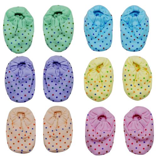 Life Begin with Baby Mitten Set Dots Soothing Colours (Pack of 3)