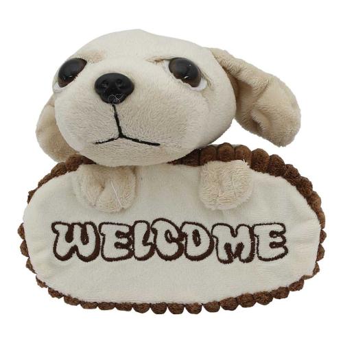 Avika Bachpan Welcome Dog Stuffed Soft toy for Girls and Kids Animal Kingdom Fun Play Showpiece