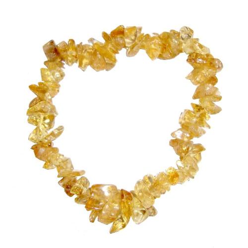 Avika Citrine Chip Bracelet (Pack of 1Pc)