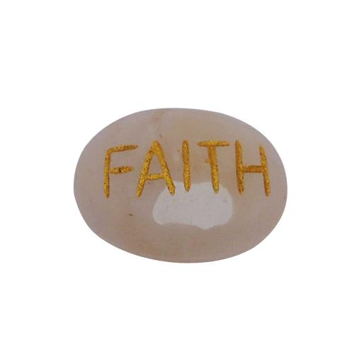 Avika Confidence Enhancer Energized Rose Quartz Stone Faith Cabochon