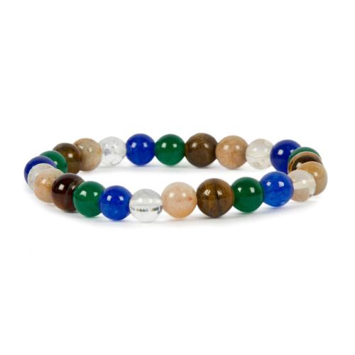 Avika Natural Genuine Crystal Bracelet For Earth Element & Meditation