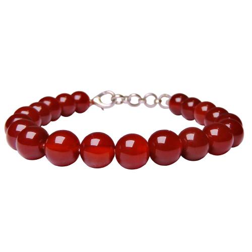 Avika Energized Red Onyx Bead with Hook Bracelet (Pack of 1Pc)