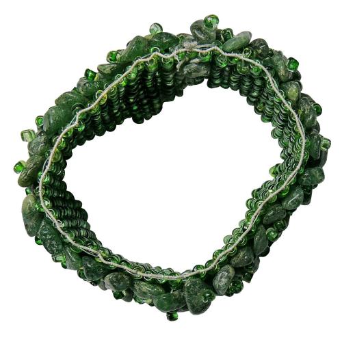 Avika Jade Chip Band Bracelet (Pack of 1Pc)