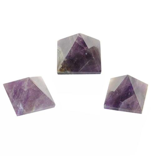 Avika Natural Amethyst Pyramid 35 mm.