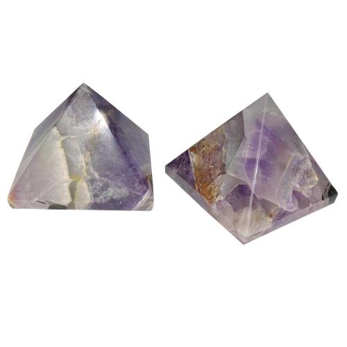 Avika Natural Amethyst Pyramid 40 mm.