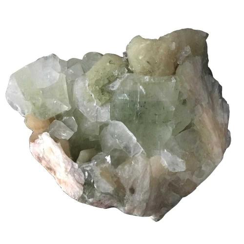 Avika Master Natural Apophylite Cluster for Spiritual Connection