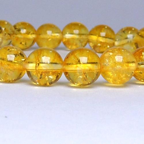 Avika Natural Citrine Bead Bracelet (Pack of 1Pc)