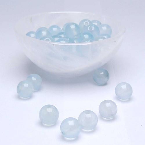 Avika Natural Energized Aquamarine Beads 8 mm