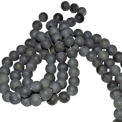 Avika Natural Energized Black Matte 10 mm Beads