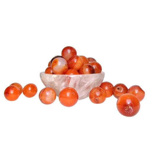 Avika Natural Energized Carnelian 10 mm Beads